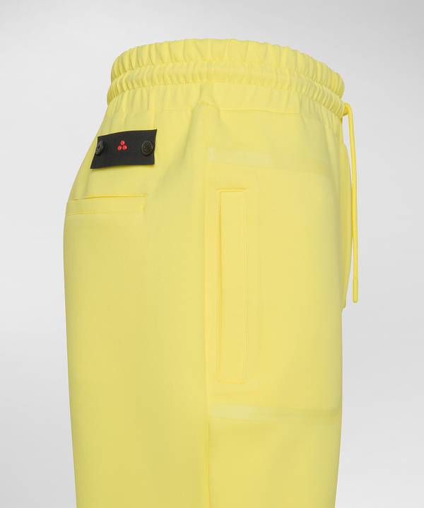Peuterey Pantaloni joggers in cotone stretch con nastrature In Saldo