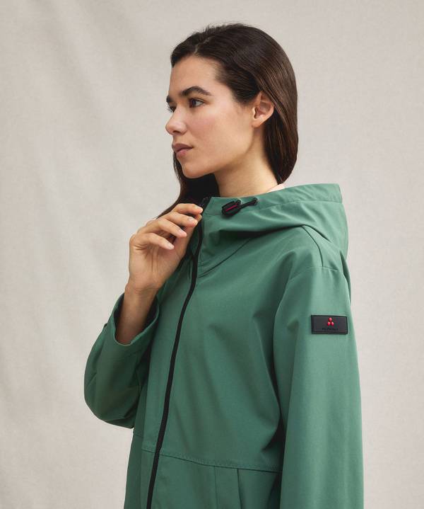 Peuterey Parka fishtail in nylon stretch Qualità