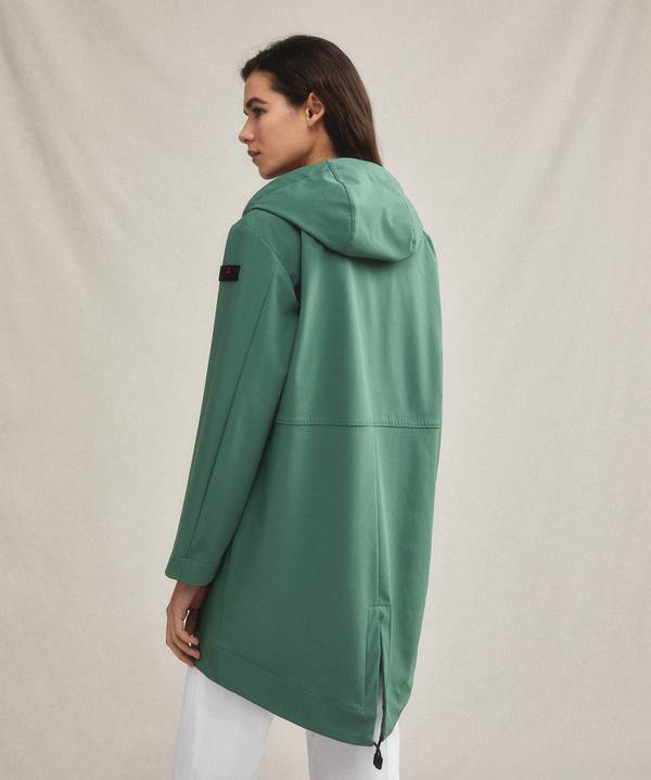 Peuterey Parka fishtail in nylon stretch Qualità