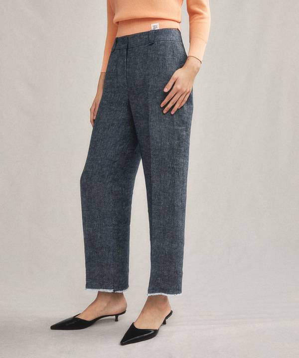 Peuterey Pantaloni in lino Vendita