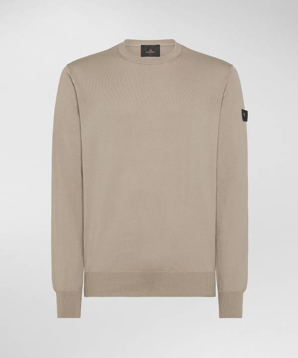 Peuterey Maglia tricot con logo ricamato Acquista Ora