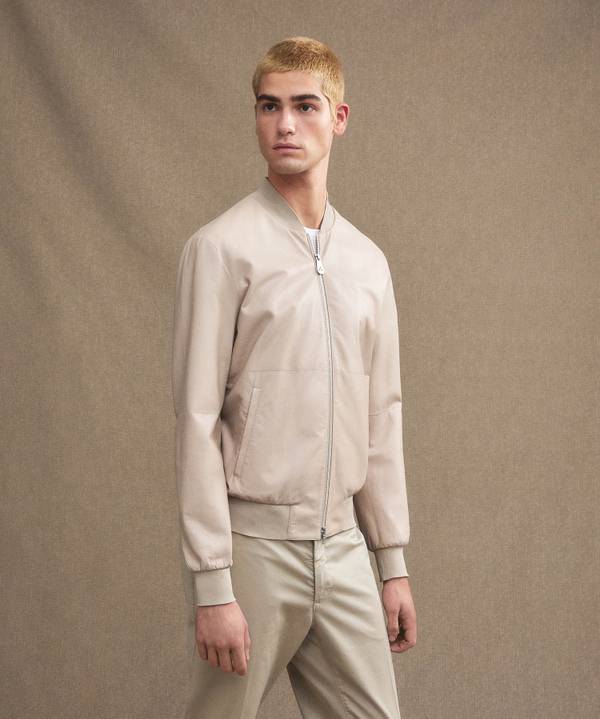 Peuterey Giacca bomber in pelle Promozione Limitata