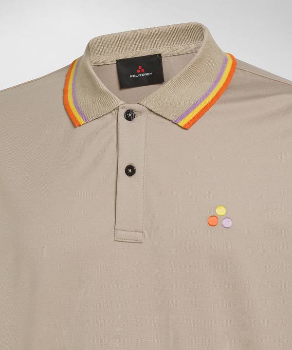 Peuterey Polo in piquet stretch di cotone e seta Convenienza