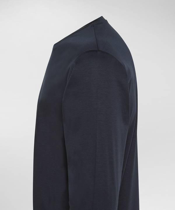 Peuterey Maglia Maniche Lunghe In Morbido Cotone Hotsell
