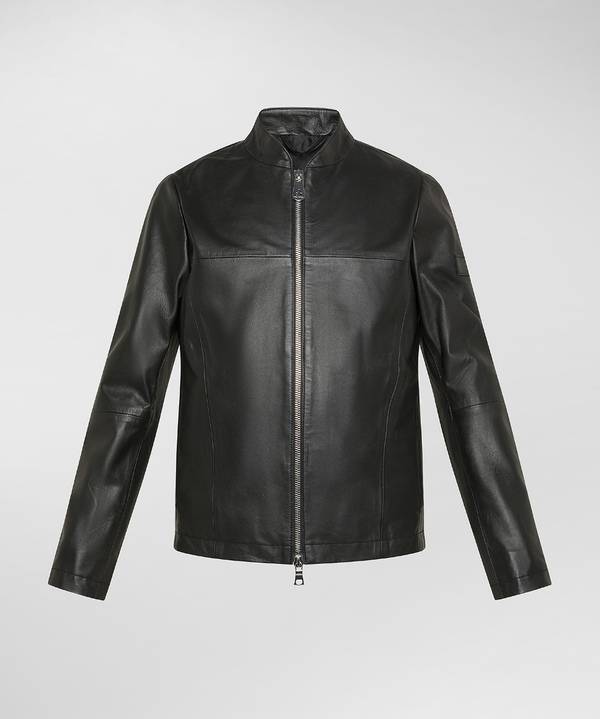 Peuterey Giacca biker in pelle Vendite Flash