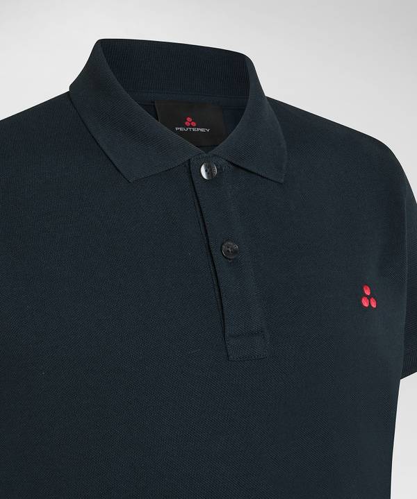 Peuterey Polo in piquet 100% cotone In Linea