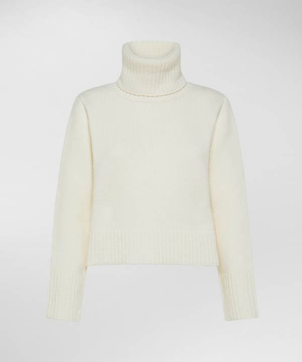 Peuterey Maglia Collo Alto In Misto Cachemire Vendita