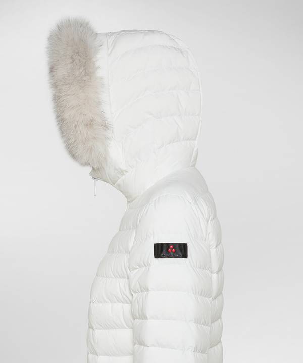 Peuterey Piumino Slim Con Pelliccia Pezzi Unici