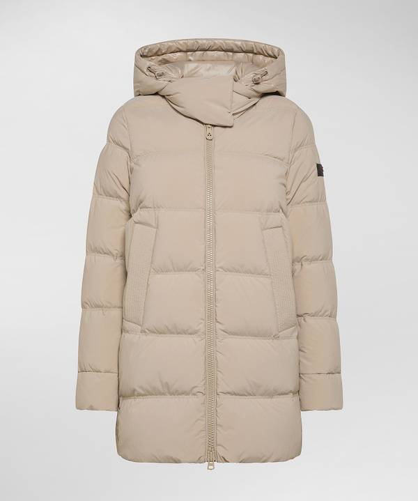 Peuterey Piumino Con Cappuccio In Contrasto Materiale Promozione Limitata