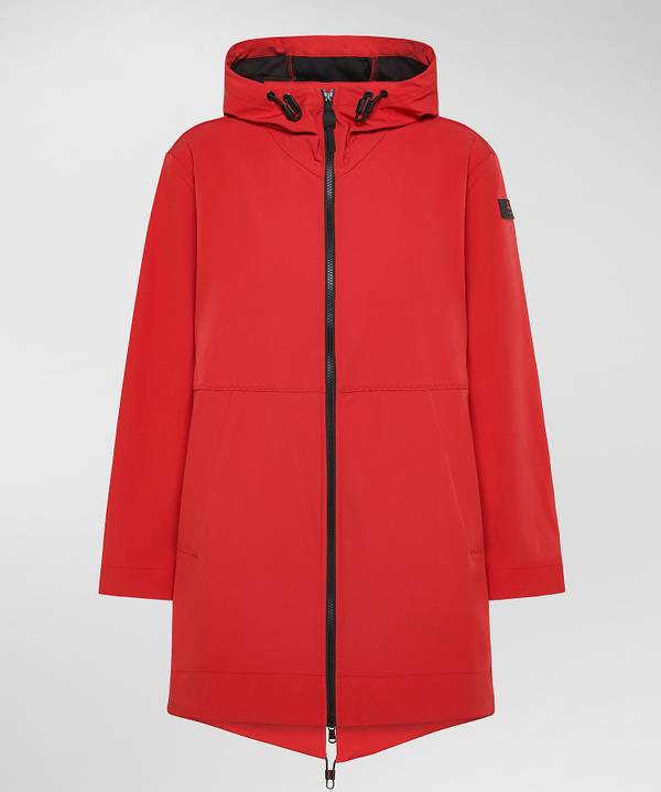 Peuterey Parka fishtail in nylon stretch Affare Del Giorno