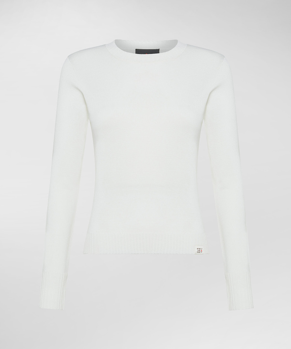 Peuterey Maglia paricollo con polsini a contrasto Online