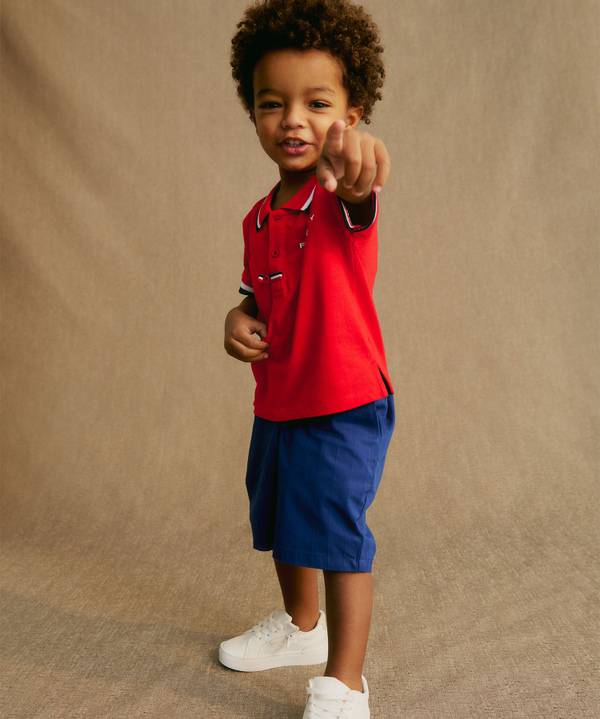 Peuterey Polo in cotone stretch In Vendita
