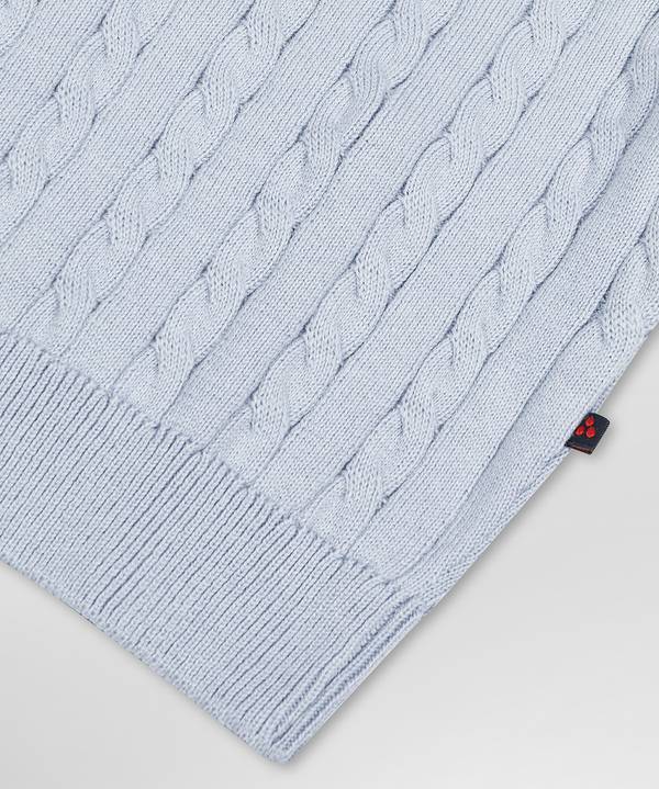 Peuterey Maglia con fantasia a treccia Vendita Calda