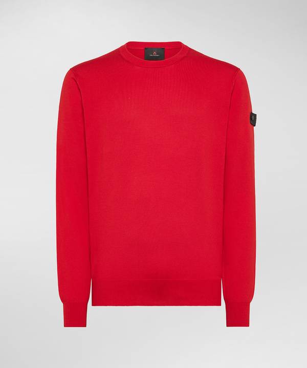 Peuterey Maglia tricot con logo ricamato Nuova