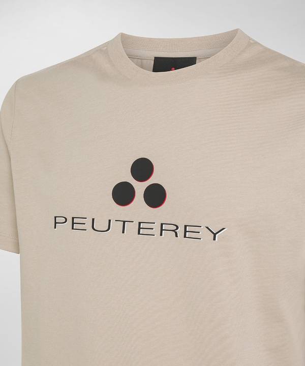 Peuterey T-shirt logata di cotone Moda