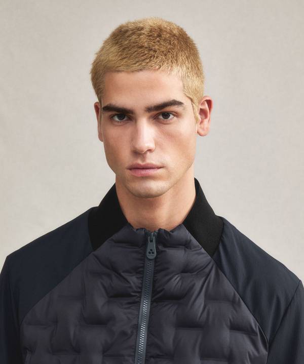 Peuterey Bomber stretch con imbottitura jaquard Nuovo