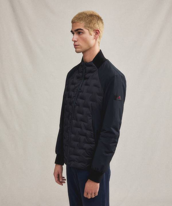 Peuterey Bomber stretch con imbottitura jaquard Nuovo