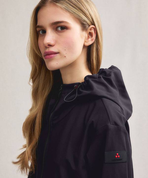 Peuterey Parka fishtail in nylon stretch Sottocosto