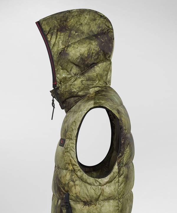 Peuterey Gilet Tie-Dye In Nylon Ripstop In Vendita