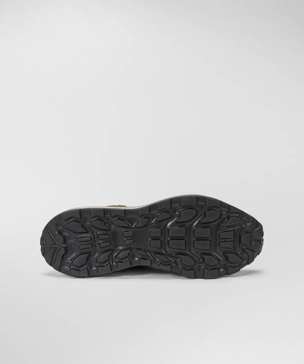 Peuterey Scarpa In Nylon E Pelle Con Suola Eva Effetto Used Hotsell
