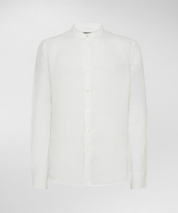 Peuterey Camicia in lino In Saldo