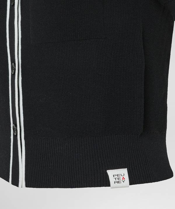 Peuterey Cardigan manica corta con tasche al petto Consegna Veloce