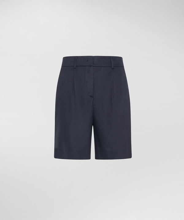 Peuterey Bermuda in lino Shopping Online