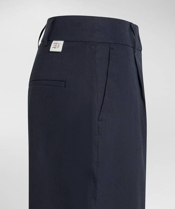 Peuterey Bermuda in lino Shopping Online