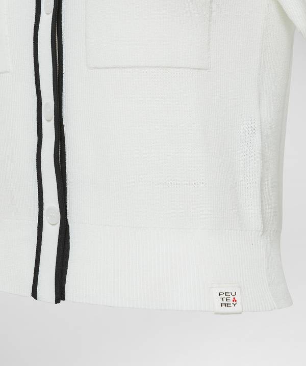 Peuterey Cardigan manica corta con tasche al petto Affare Del Giorno