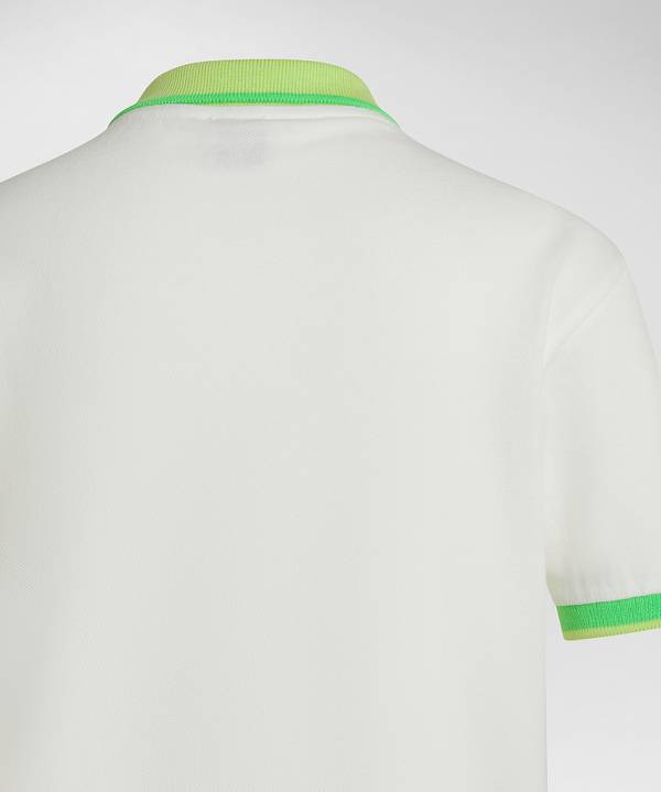 Peuterey Polo in piquet dettagli fluo Offerte