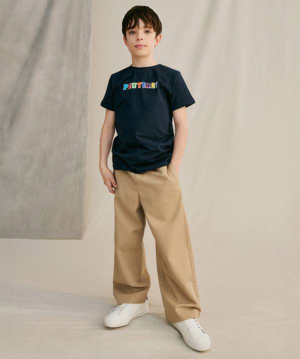 Peuterey T-shirt in cotone con stampa