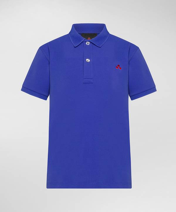 Peuterey Polo in piquet di nylon stretch Vendite Flash