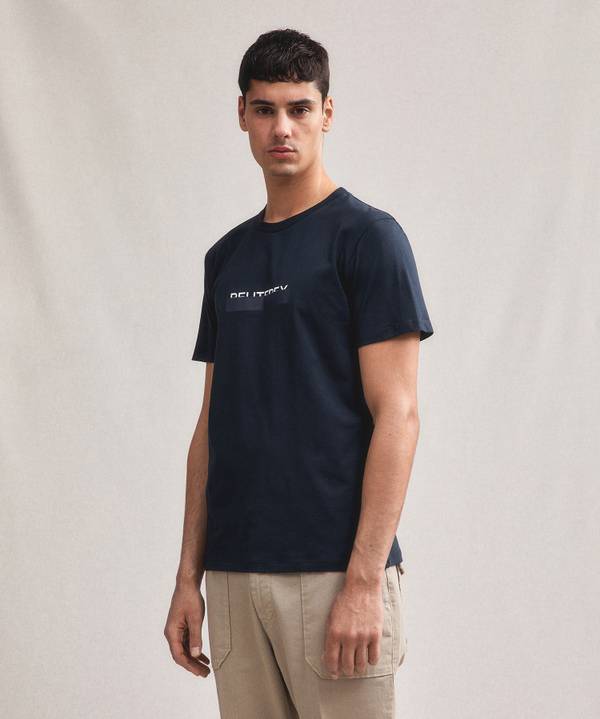 Peuterey T-Shirt con scritta Peuterey Italia