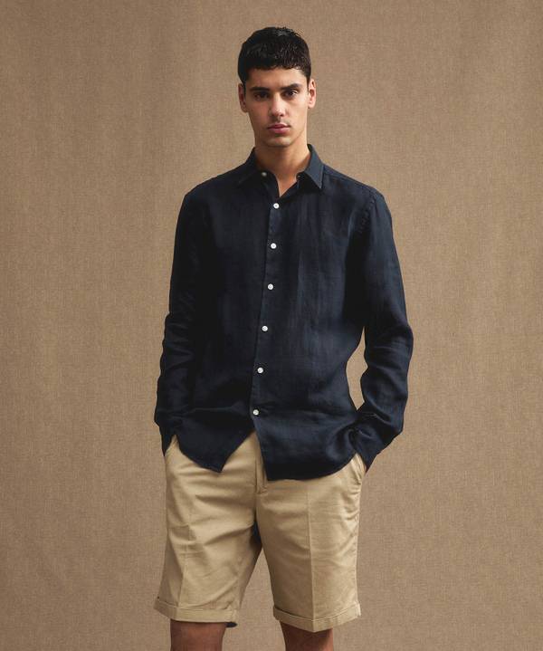 Peuterey Camicia in lino Nuovo