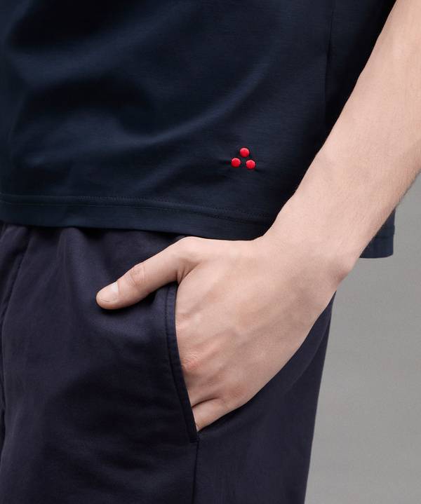 Peuterey T-Shirt In Cotone Brillante Fino Al -60%