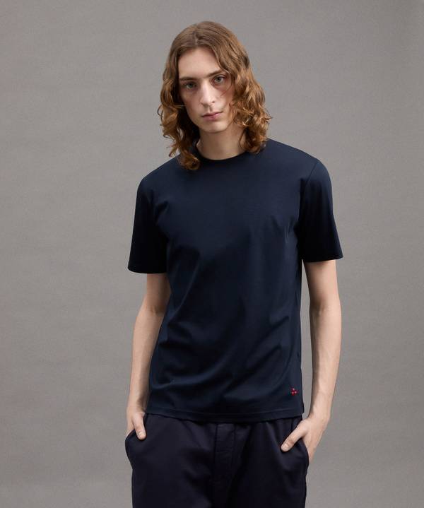Peuterey T-Shirt In Cotone Brillante Fino Al -60%