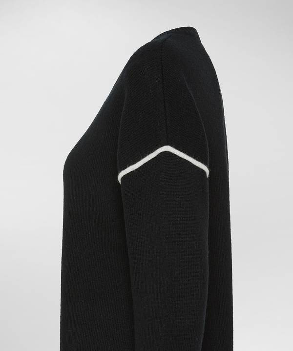 Peuterey Maglia In Misto Cachemire Con Dettagli A Contrasto Vendita Calda