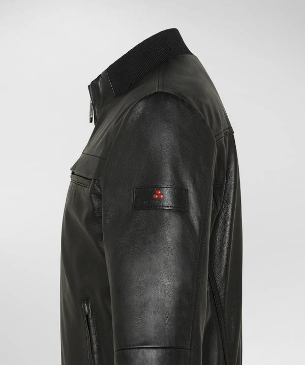 Peuterey Giacca bomber in pelle In Saldo