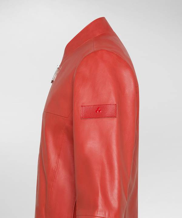 Peuterey Giacca biker in pelle Nuova