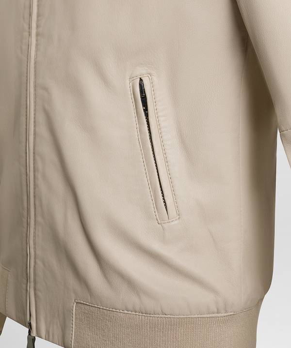 Peuterey Giacca bomber in pelle Italy