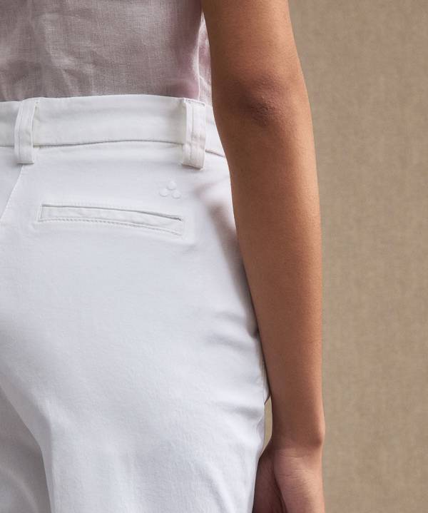 Peuterey Pantaloni in gabardine di cotone stretch Spedizione Gratuita