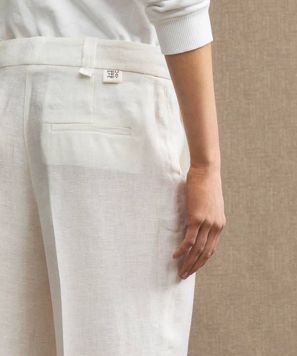 Peuterey Pantaloni in lino Fino Al -60%