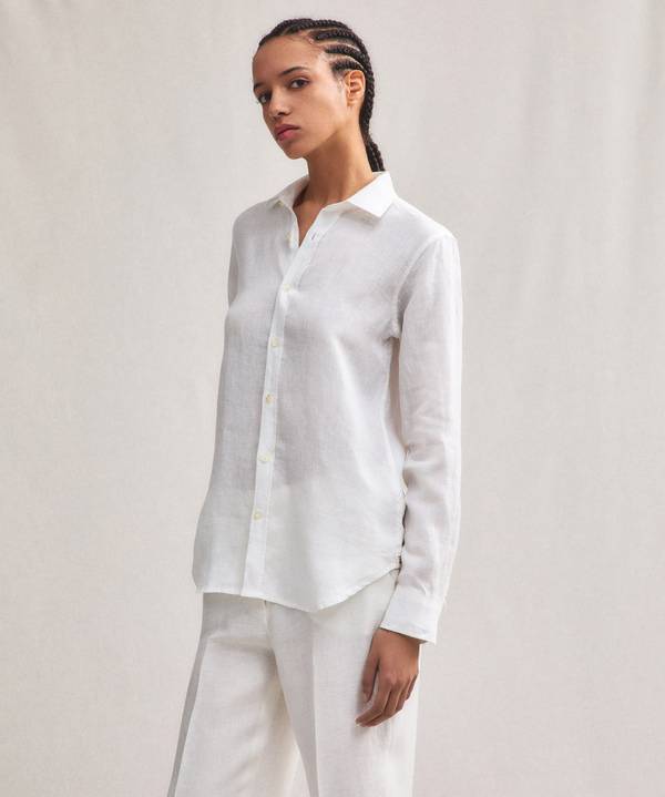 Peuterey Camicia fresca in lino In Vendita