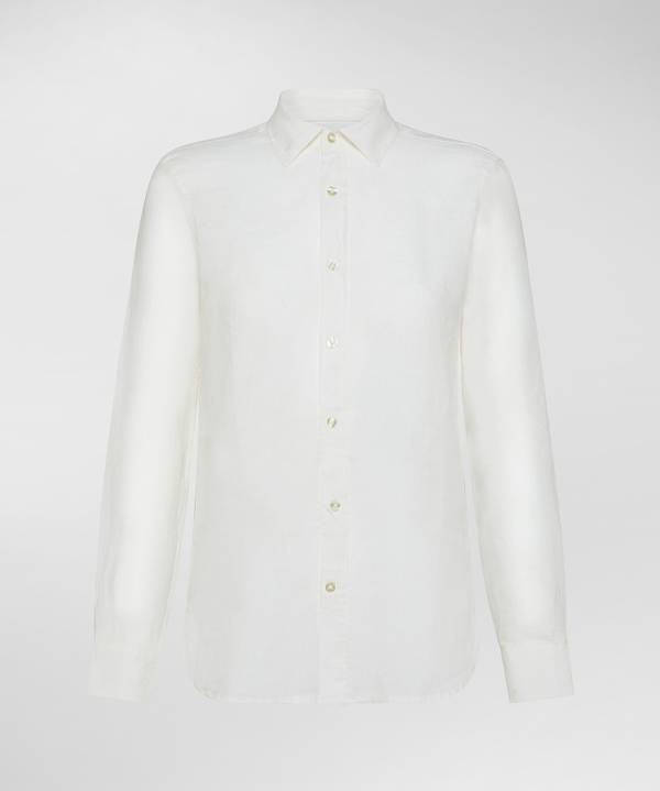 Peuterey Camicia fresca in lino In Vendita