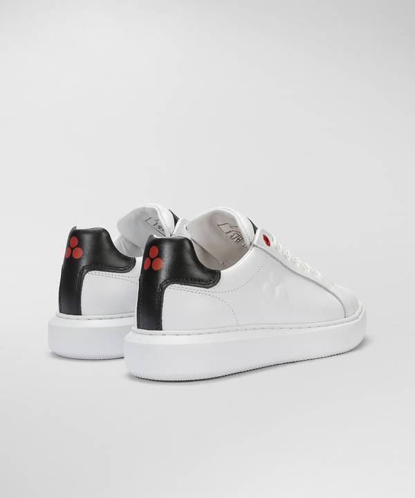 Peuterey Sneaker in pelle con logo goffrato Hotsell