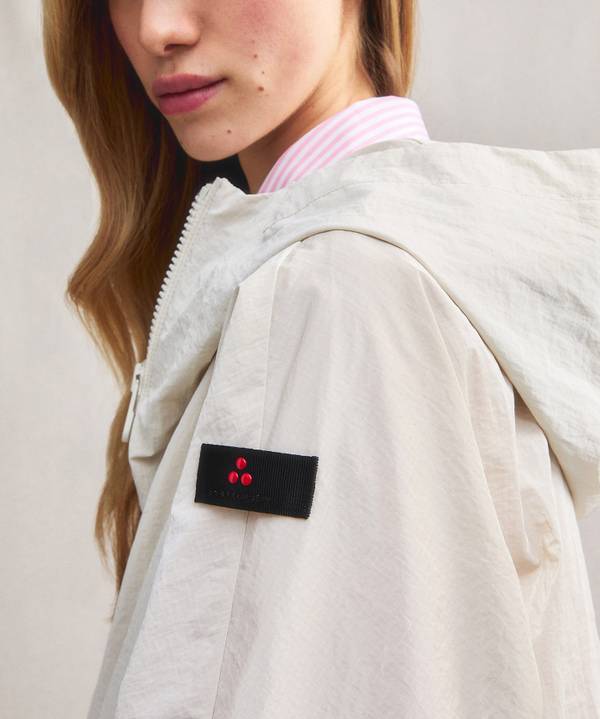 Peuterey Windbreaker corto effetto perlato Saldi Di Fabbrica
