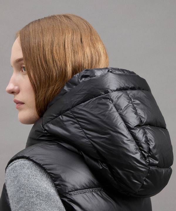 Peuterey Gilet In Ripstop Lucido Vendite Flash
