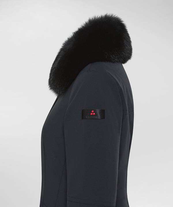 Peuterey Giacca Slim Con Pelliccia 2025