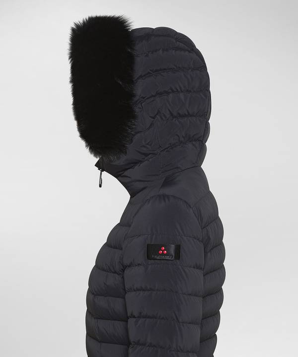 Peuterey Piumino Slim Con Pelliccia Qualità