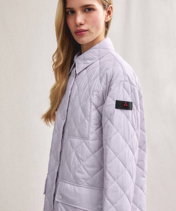 Peuterey Quilted coat in tela di nylon Vendita Calda